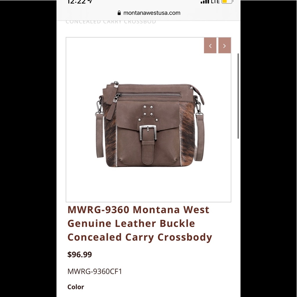 Montana Western bag